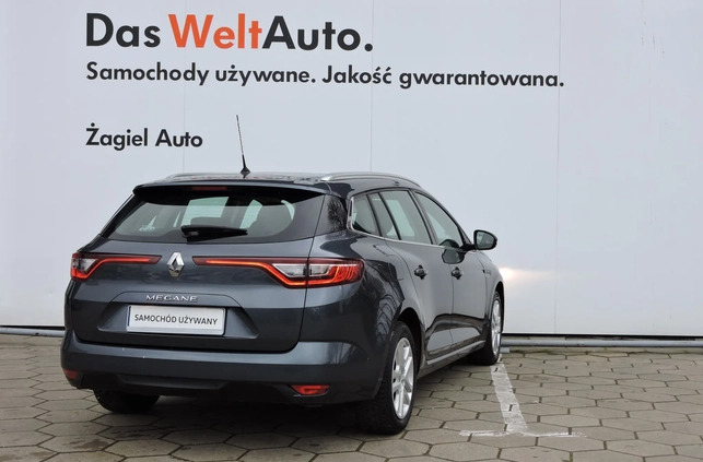 Renault Megane cena 59900 przebieg: 55416, rok produkcji 2019 z Mońki małe 137